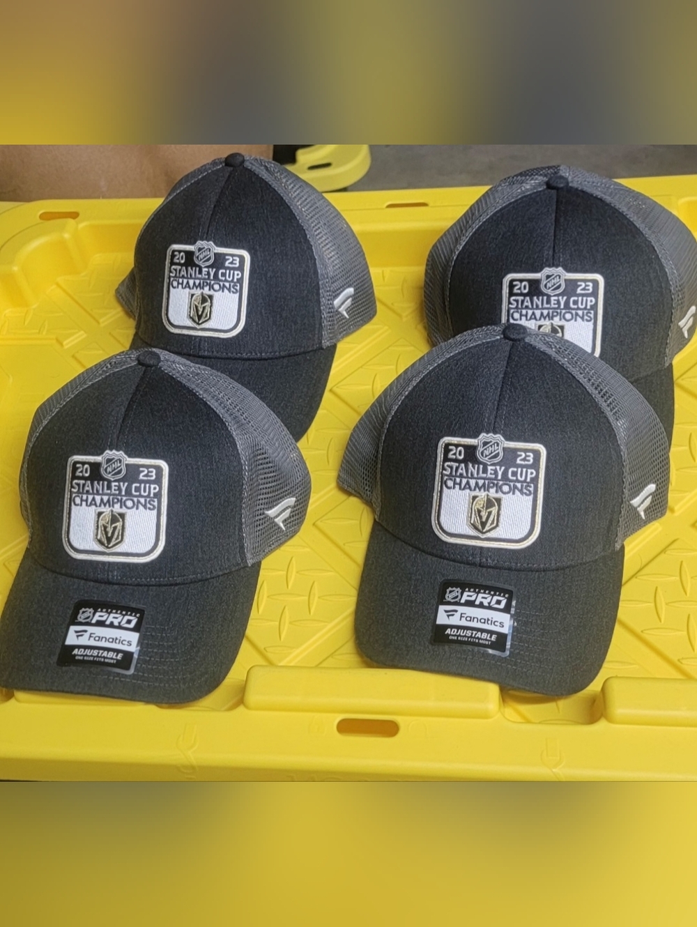 2023 Stanley Cup Champions Trucker Hat with Patch  NWOT